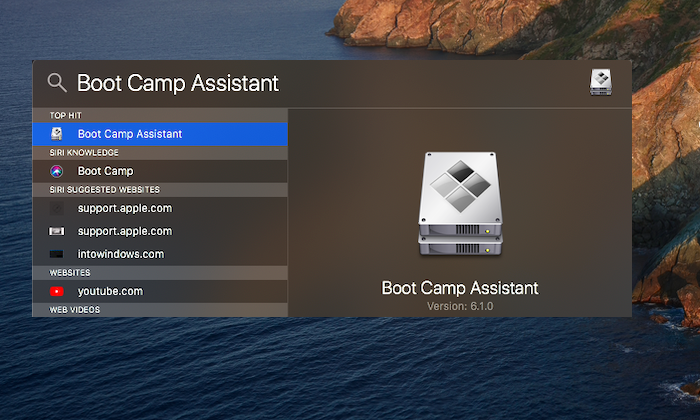 boot camp backup time machine